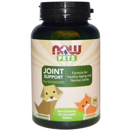 NOW-04303 - PET Joint Support (For Dogs/Cats) 90 Chewable Tablets в категория Стави