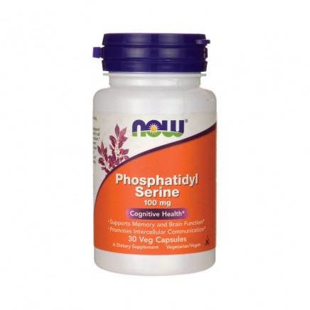 NOW-02379 - Phosphatidyl Serine 100 mg 30 Veg Capsules в категория Мозъчна
