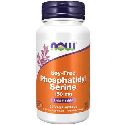 NOW-02380 - Phosphatidyl Serine 100 mg 60 Veg Capsules в категория Стрес.