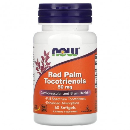 NOW-03081 - Red Palm Tocotrienols 50 mg 60 Softgels в категория Витамини. Red