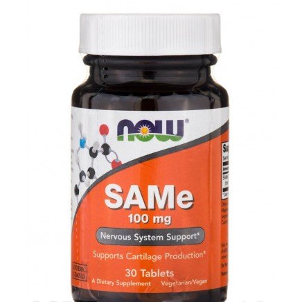 NOW-00135 - SAMe 100 mg 30 Tablets в категория . SAM-E 100 мг 30 таблетки | Now