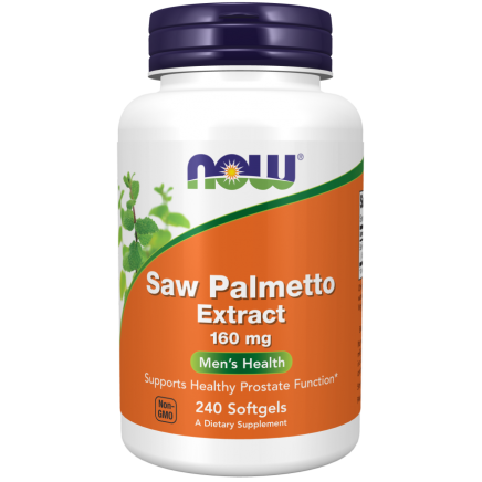 NOW-04744 - Saw Palmetto Extract 160 mg 240 Softgels в категория Аритмия. Сао