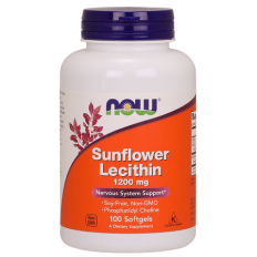 Sunflower Lecithin 1200 мг 100/200 дражета