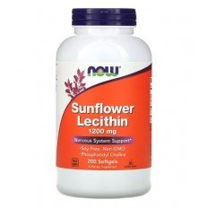 Sunflower Lecithin 1200 мг 200 дражета Sunflower Lecithin 1200 мг 200 дражета