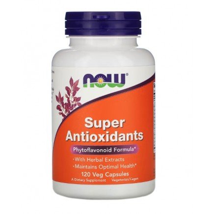 Мнения и ползи от Super Antioxidants 120 веге капсули четете в Zdrave365.com NOW-03322 - Super Antioxidants 120 Veg Capsules в категория Здрава Кожа. Super