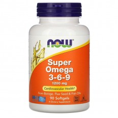 Super Omega 3-6-9 1200 мг 90 гел-капсули