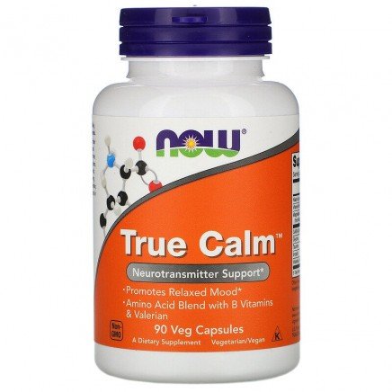 NOW-00155 - True Calm 90 Veg Capsules в категория Хронична Умора. True Calm
