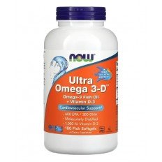 Ultra Omega 3-D 180 гел-капсули