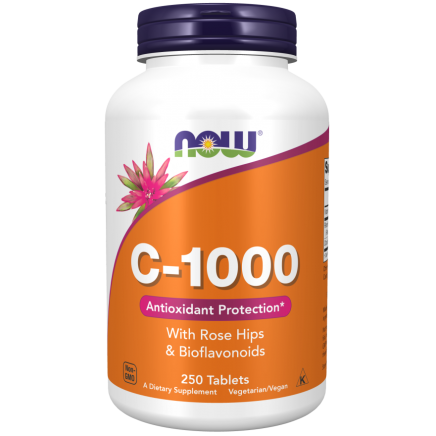 NOW-00687 - C-1000 With Rose Hips & Bioflavonoids 250 Tablets в категория