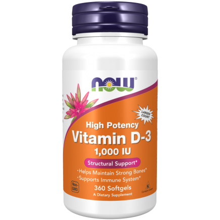 NOW-00375 - Vitamin D-3 1000 IU 360 Softgels в категория Витамини. Vitamin D-3