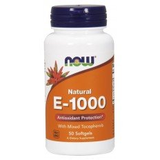 Vitamin Е-1000 Mixed Tocopherols 50 дражета