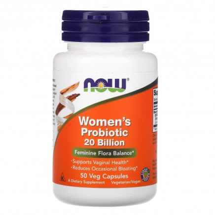 NOW-02906 - Womens Probiotic 20 Billion CFU 50 Veg Capsules в категория