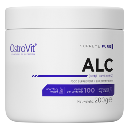 OST-619843 - ALC (Acetyl L-Carnitine) Powder 200 g в категория Стрес. ALC (Acetyl