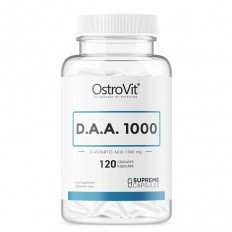 D.A.A. (D-Aspartic Acid) 1000 мг 120 капсули