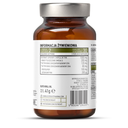 OST-226225 - Elite Krill Oil 500 mg 60 Softgels в категория Депресия. Elite Krill