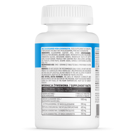OST-619195 - Glucosamine MSM Chondroitin 90 Tabs в категория Кости.