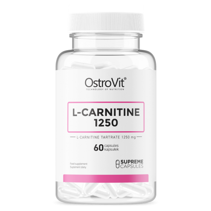 OST-222401 - L-Carnitine 1250 mg 60 Supreme Capsules в категория Отслабване.