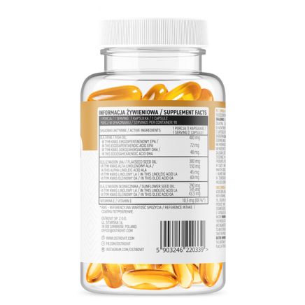 OST-220339 - Omega 3-6-9 90 Capsules в категория Мозъчна функция. Omega