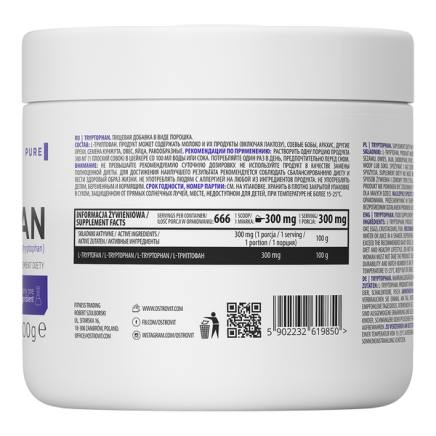 OST-619850 - Supreme Pure Tryptophan 200 g в категория Депресия. Supreme Pure