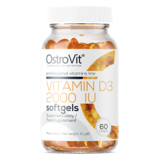 Vitamin D3 2000 IU 60 гел-капсули Vitamin D3 2000 IU 60 гел-капсули