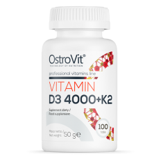 Vitamin D3 4000 + K2 100/110 таблетки