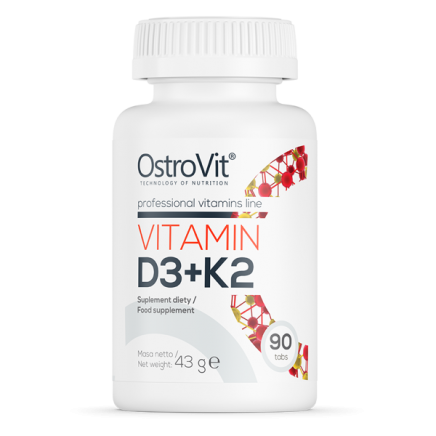 OST-611960 - Vitamin D3+K2 90 Tablets в категория Витамини. Vitamin D3+K2 90
