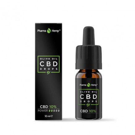 PH-580026 - CBD Drops 10% 1000 mg Olive Oil 10 ml в категория CBD Масло. CBD