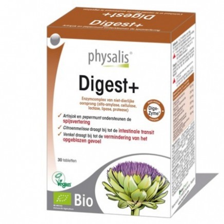 PHS-009053 - Digest + 30 tablets Physalis в категория Храносмилане. Digest +