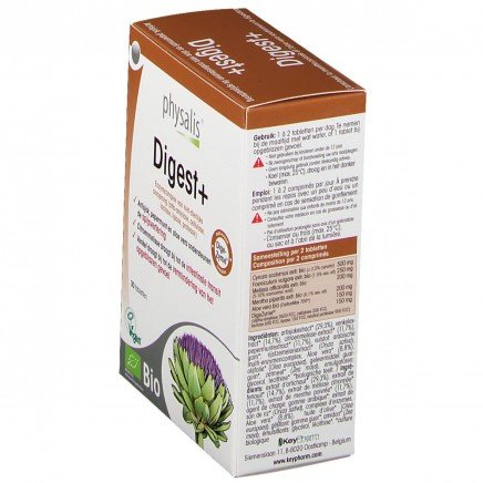 PHS-009053 - Digest + 30 tablets Physalis в категория Храносмилане. Digest +