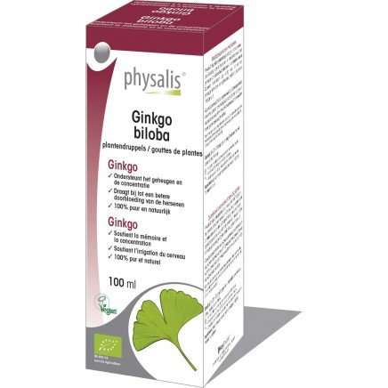 KEY-006076 - Ginkgo Biloba 100 ml Physalis в категория Възпаления. Ginkgo