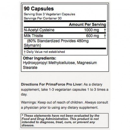 - Pro Liver 90 capsules в категория Антиоксиданти. Pro Liver 90