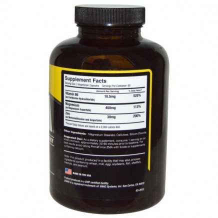 - ZMA 180 capsules в категория Минерали. ZMA 180 капсули I