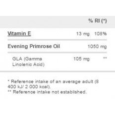 Evening Primrose Oil 1050 мг 60 гел-капсули Evening Primrose Oil 1050 мг 60 гел-капсули