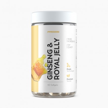 - Ginseng & Royal Jelly 60 Softgels в категория . Prozis Ginseng & Royal Jelly 60