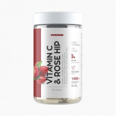 Vitamin C 500 мг + Rosehip 180 таблетки