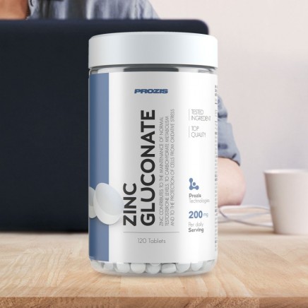 PRZ-21939 - Zinc Gluconate 200 mg 120 Tablets в категория . Zinc Gluconate 200 мг 120