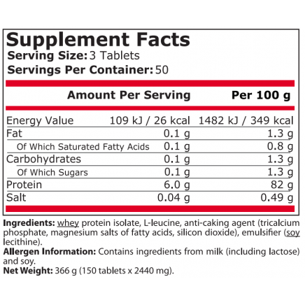 - AMINO 2000 + LEUCINE 150 Tablets в категория Аминокиселини. AMINO 2000 +