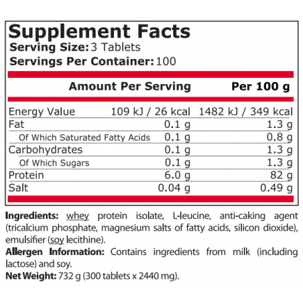 - AMINO 2000 + LEUCINE 300 Tablets в категория Аминокиселини. AMINO 2000 +