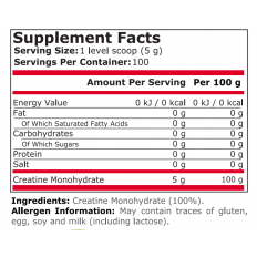 100% Pure Creatine 500 гр 100% Pure Creatine 500 гр