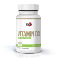 Vitamin D3 5000 IU 100 капсули