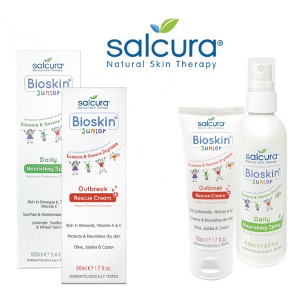 SAL-032239, SAL-032178 - Bioskin Junior Daily Nourishing Spray + Outbreak Rescue Cream в