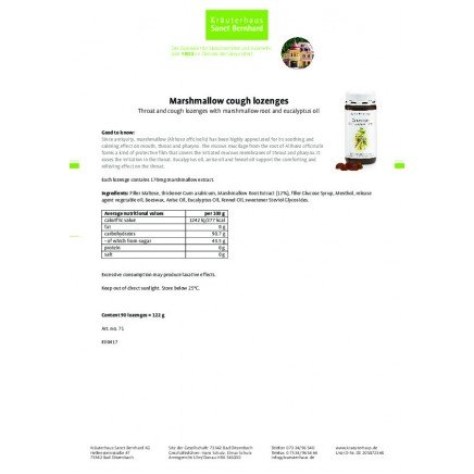 STB-20043 - Marshmallow 90 Lozenges Sanct Bernhard в категория Грип