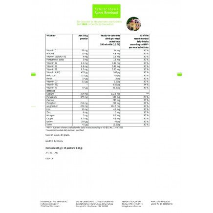 STB-202769 - Redukta Plus 600g в категория Витамини. Redukta Plus 600 гр |