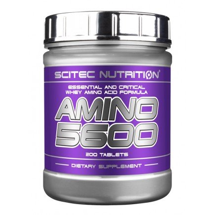 - Amino 5600 200 Tablets в категория Аминокиселини. Scitec Nutrition Amino