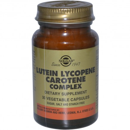 SOL-01671, SOL-01668 - Lutein Lycopene Carotene Complex 30 capsules в категория