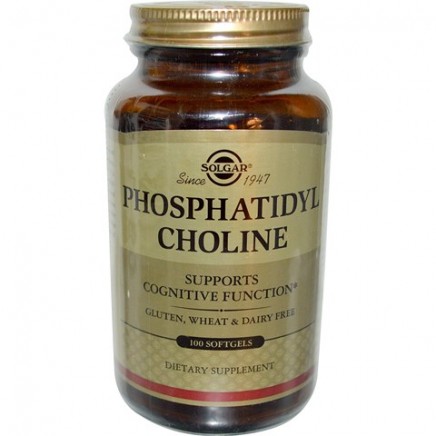 SOL-02210 - Phosphatidyl Choline, 100 Softgels  420 mg в категория . Phosphatidyl-Choline
