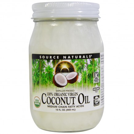 SNS-01908 - 100% Organic Virgin Coconut Oil 443 ml в категория . 100% Organic Virgin