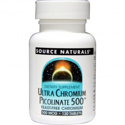 SNS-00516 - Ultra Chromium Picolinate 500mcg 120 tablets в категория Минерали.