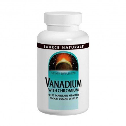 SNS-01835 - Vanadium with Chromium 90 Tablets в категория Диабет. Ползи от