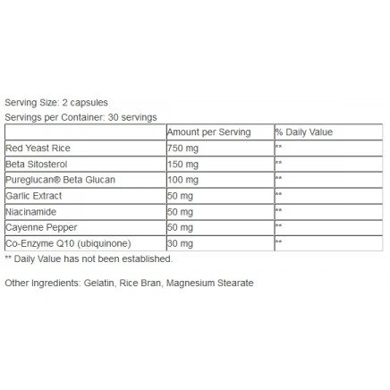 SPS-00368 - Healthy Cholesterol- Improved Formula 60 caps в категория . Healthy